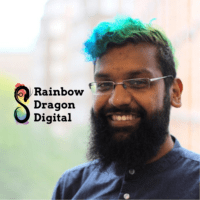 rainbow dragon digital